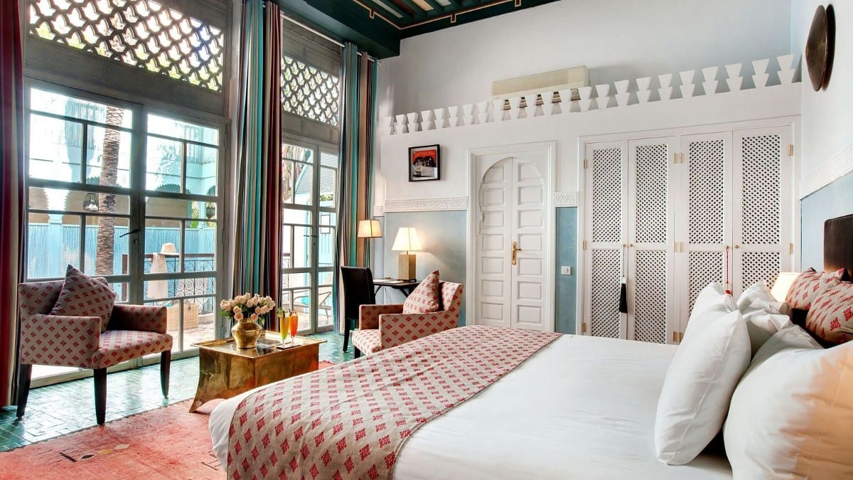 Schlafzimmer in Les Jardins de La Médina