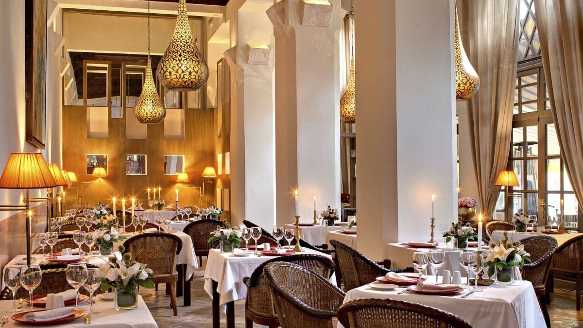Restaurant in Les Jardins de La Médina