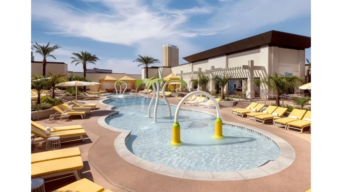 Pool im Las Vegas Hilton at Resorts World
