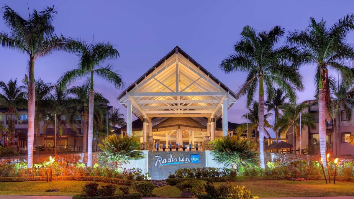 Aussichtsbereiche im Radisson Blu Resort Fiji Denarau Island