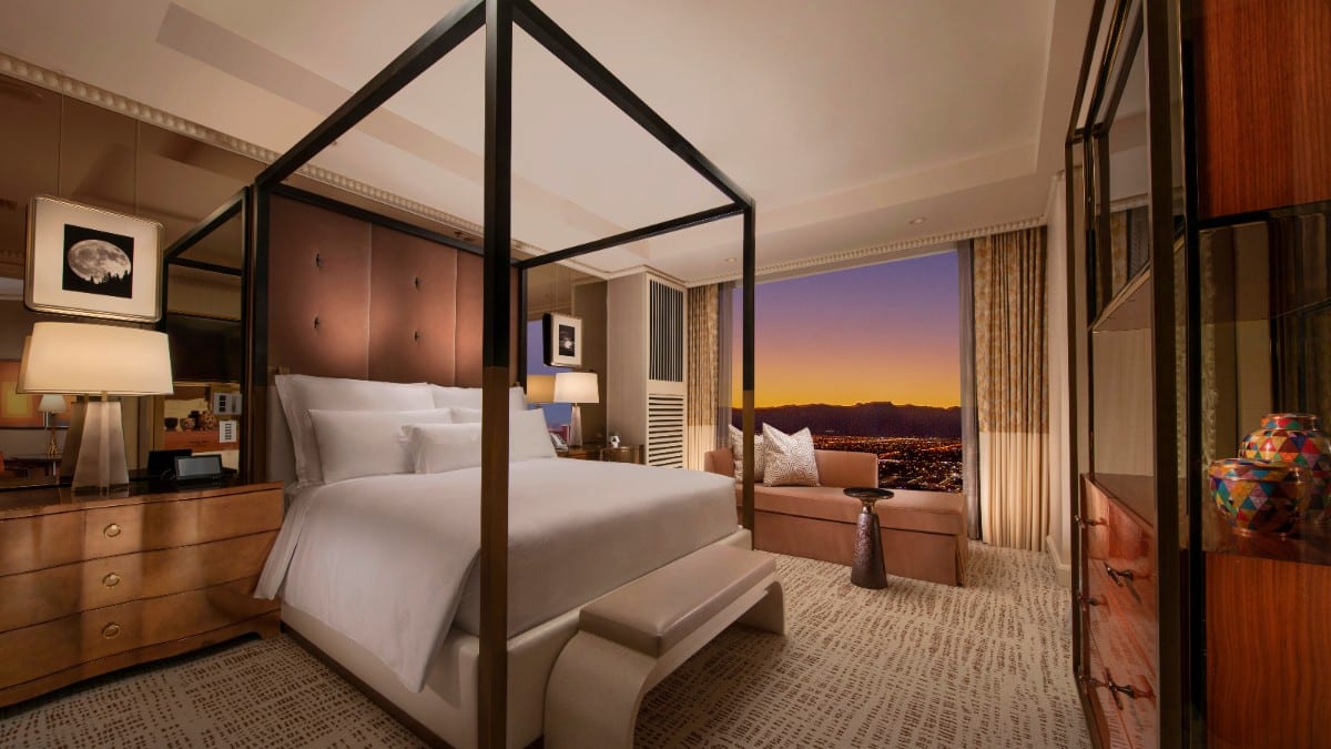 Bedroom at Wynn Las Vegas