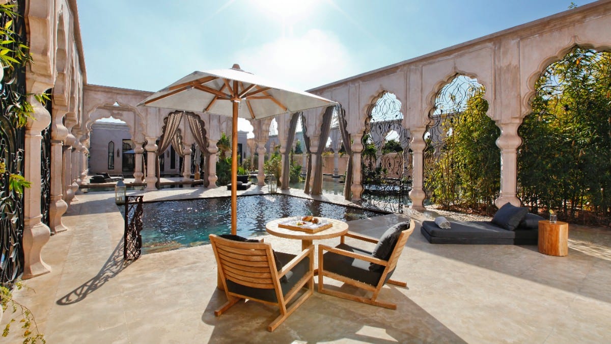 Pool im Palais Namaskar