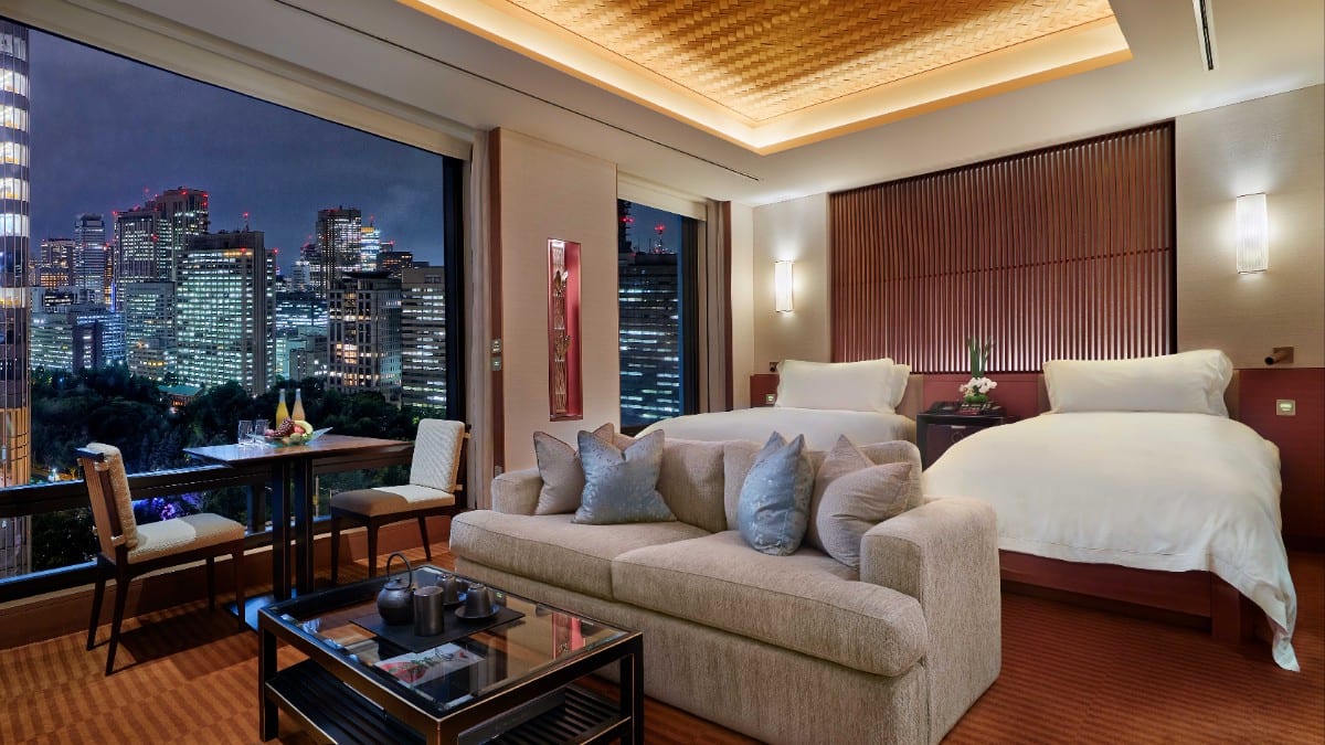 Bedroom at The Peninsula Tokyo