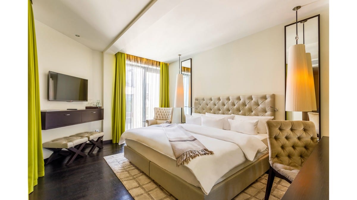 Schlafzimmer im Hotel Zoo Berlin