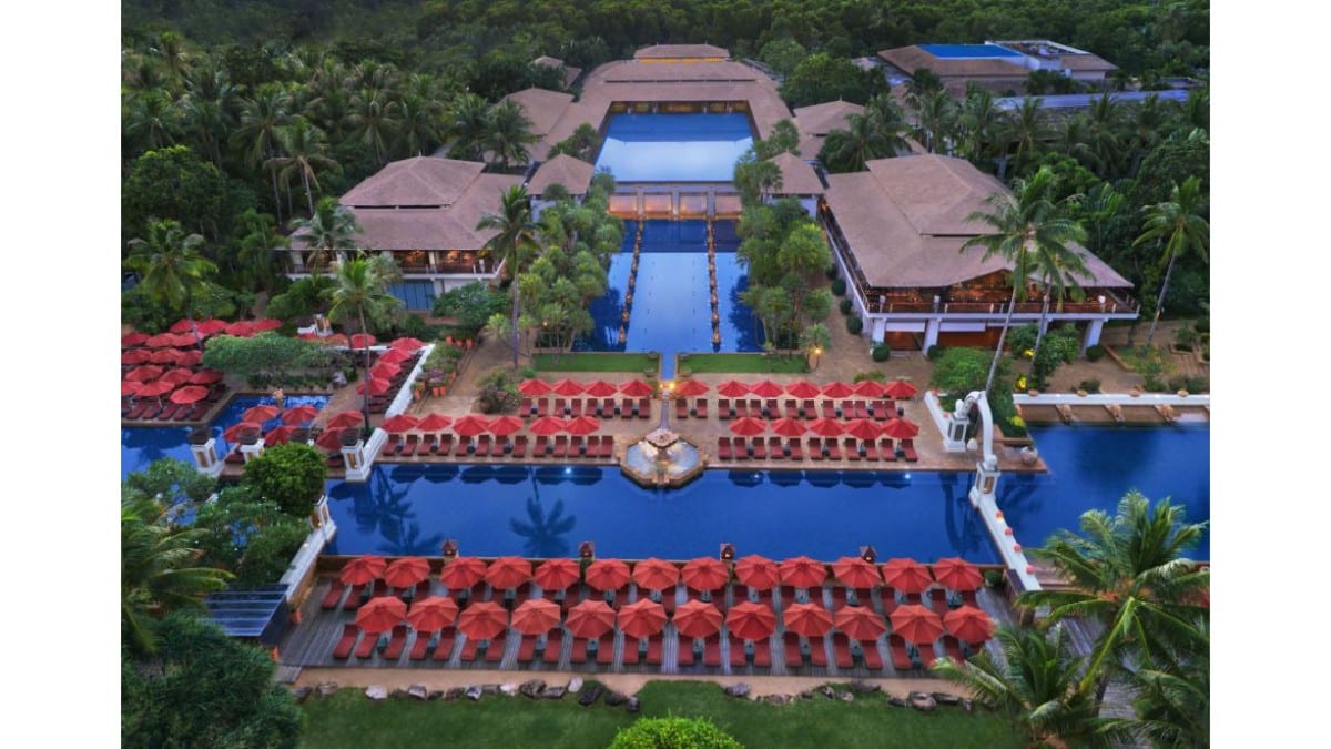 Aussichtsbereiche im Marriott's Phuket Beach Club