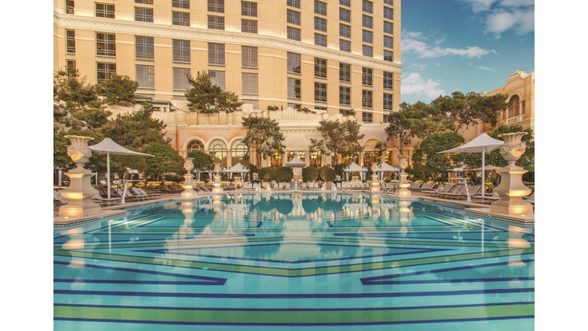 Pool im Bellagio Hotel & Casino