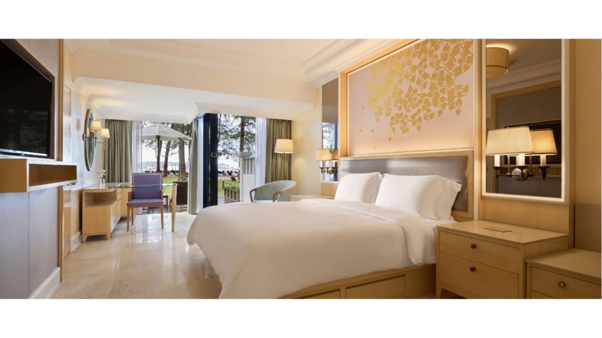Schlafzimmer im Dusit Thani Laguna Phuket