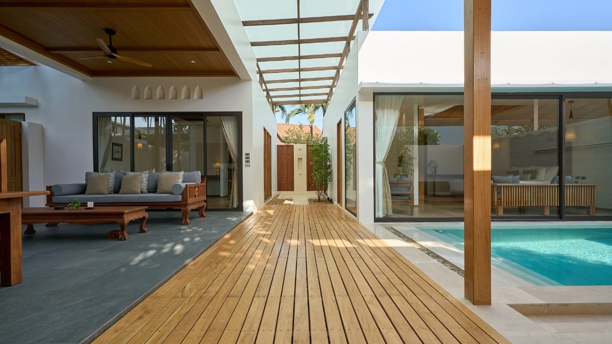 Zimmer in den Malisa Villa Suites