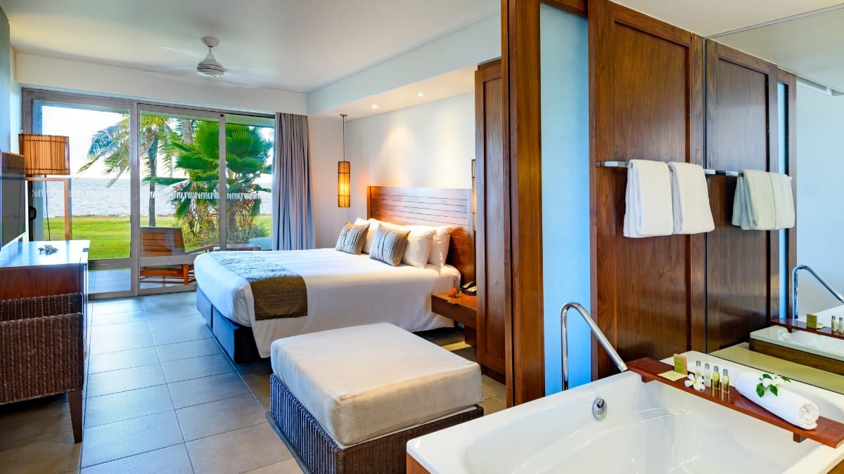 Schlafzimmer im Hilton Fiji Beach Resort and Spa