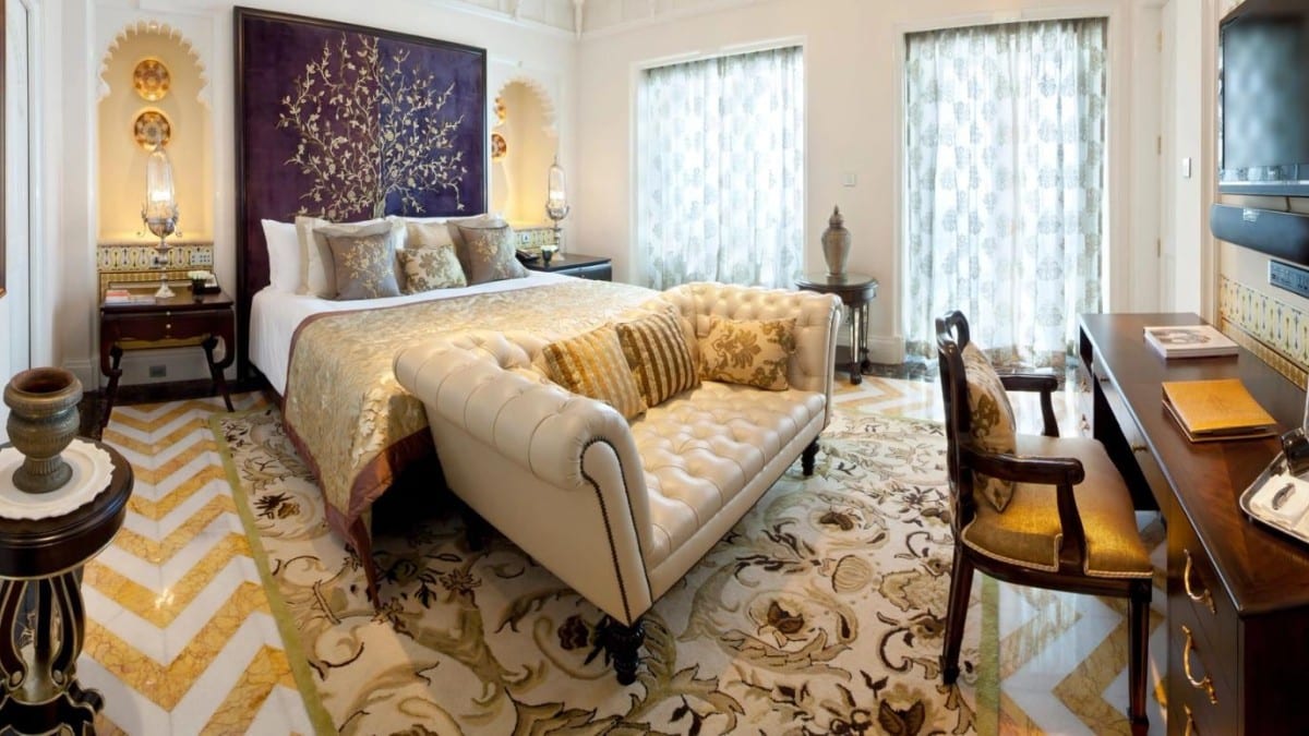 Bedroom at The Taj Mahal Palace, Mumbai