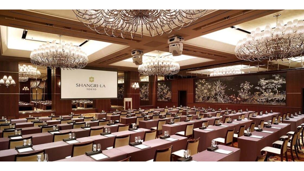Conference room at Shangri-La Tokyo