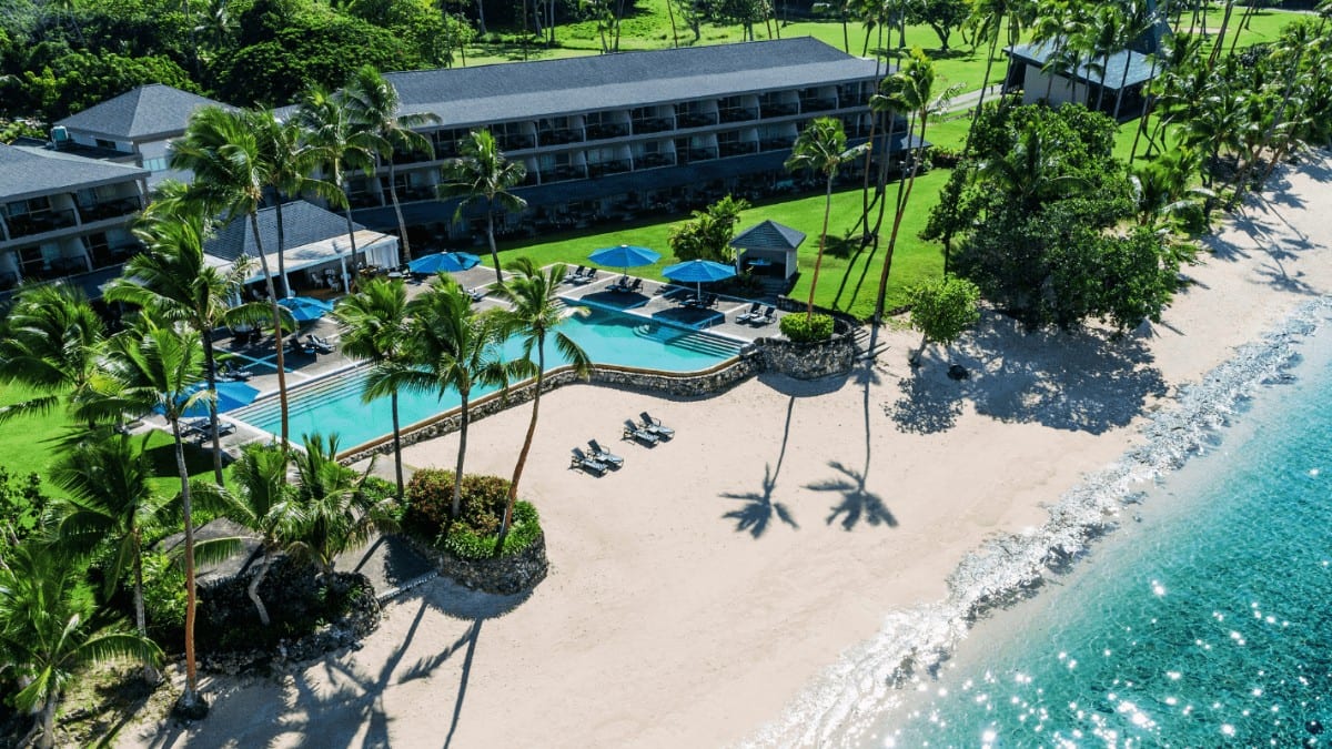 Aussichtsbereiche im Shangri-La Yanuca Island, Fiji