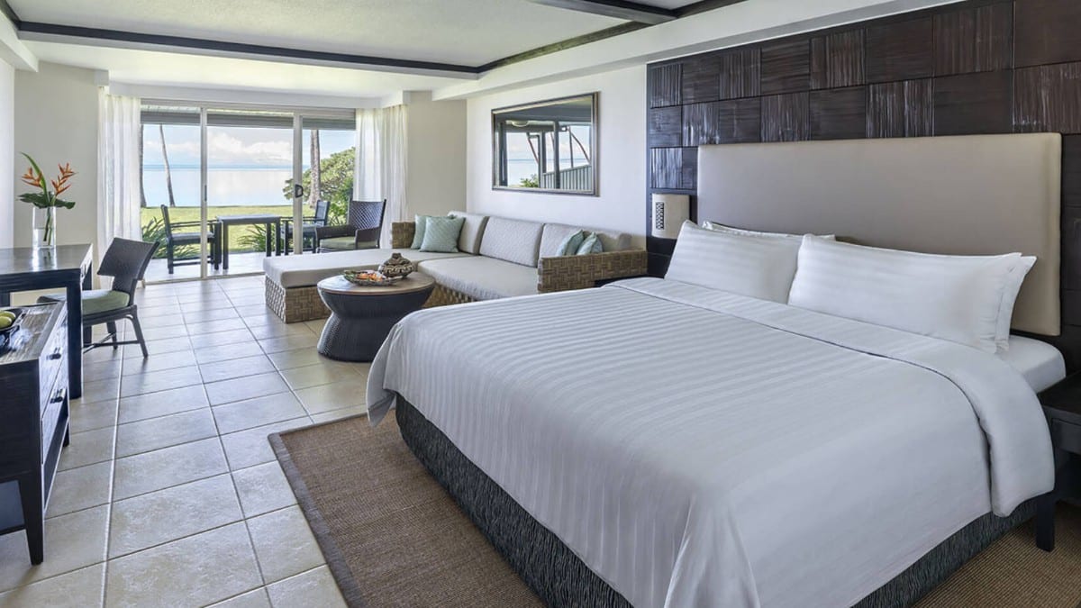 Schlafzimmer im Shangri-La Yanuca Island, Fiji