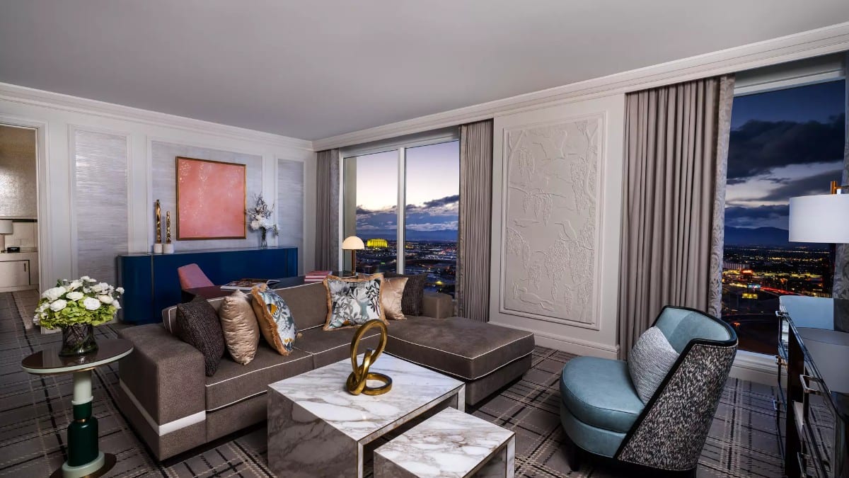 Zimmer im Bellagio Hotel & Casino