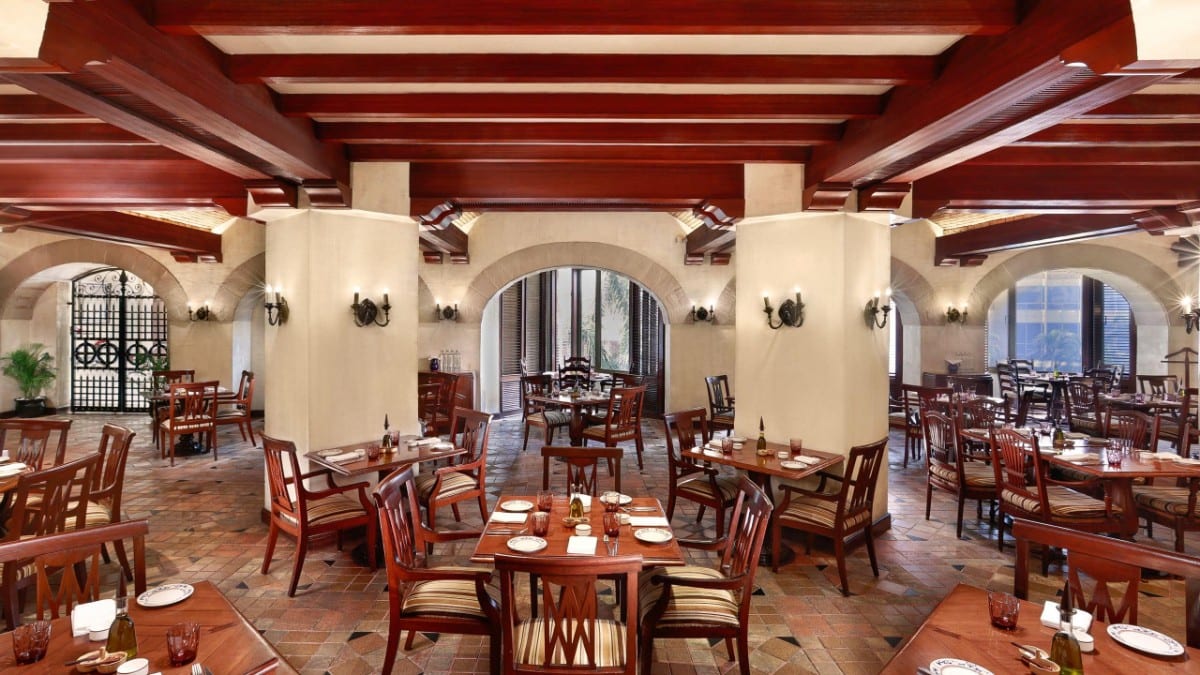 Restaurant im Hyatt Regency Delhi