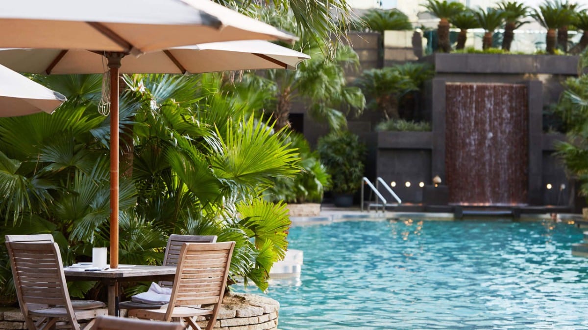 Pool im Grand Hyatt Hong Kong