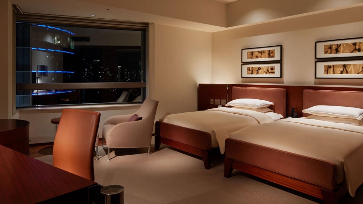 Bedroom at Grand Hyatt Tokyo