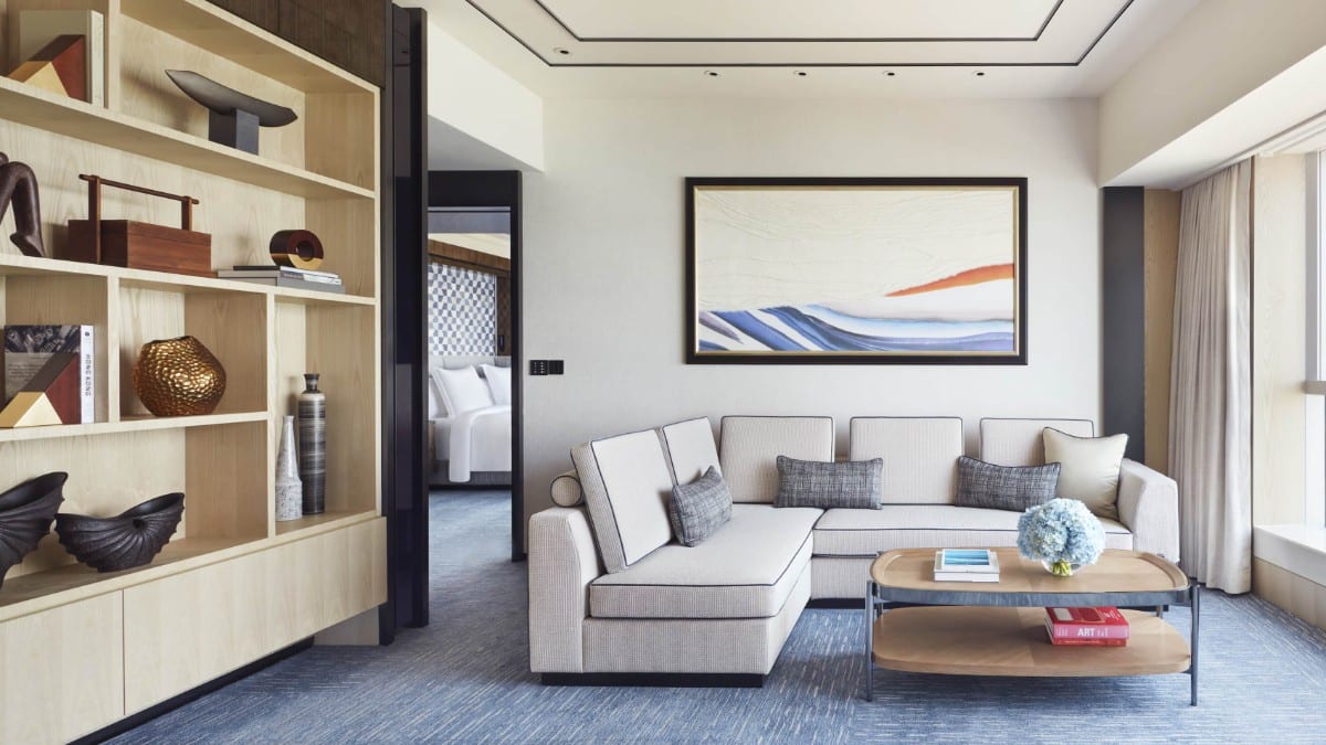 Zimmer im Four Seasons Hotel Hong Kong
