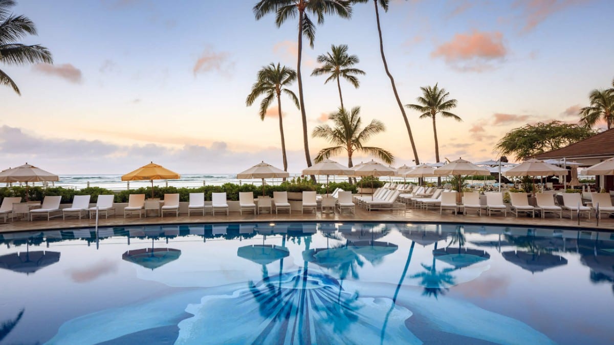 Pool im Halekulani