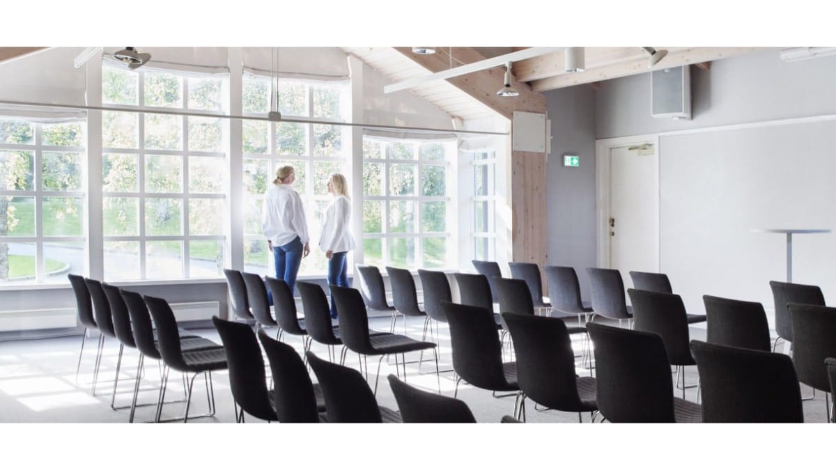 Konferenzraum im Lysebu Hotel