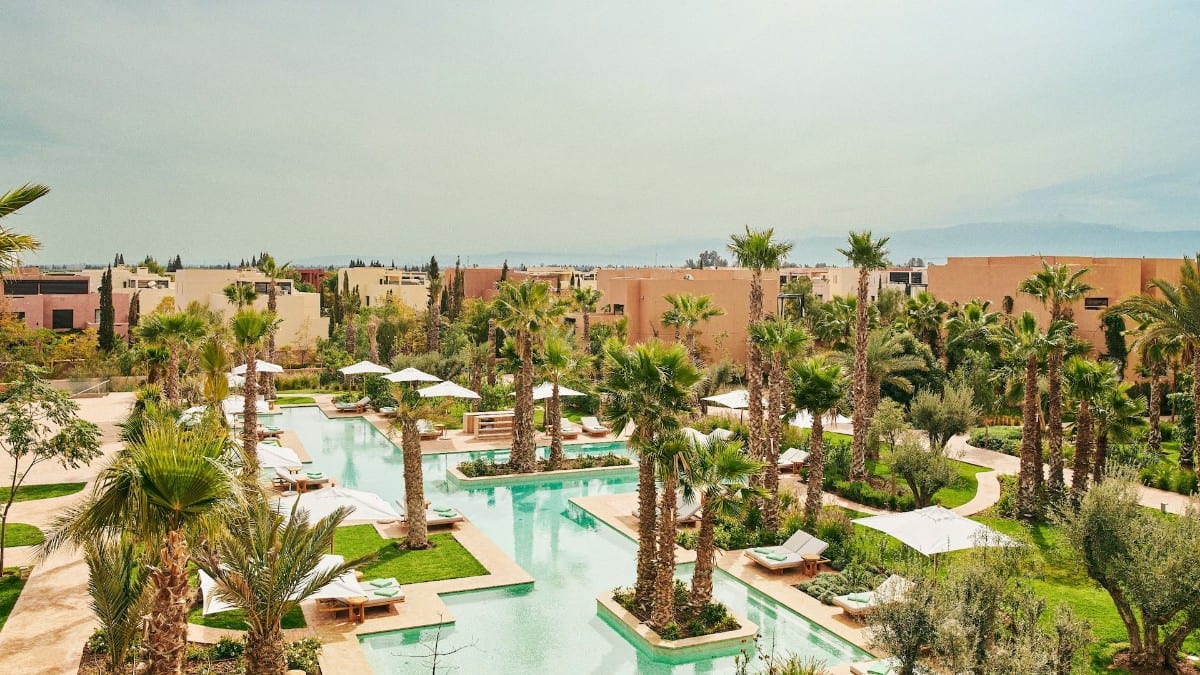 Pool im Park Hyatt Marrakech