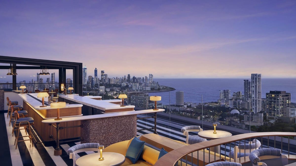 Rooftop-Bar im Four Seasons Hotel Mumbai