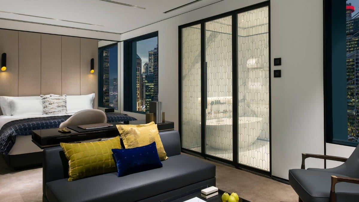 Schlafzimmer im The Murray, Hong Kong, a Niccolo Hotel