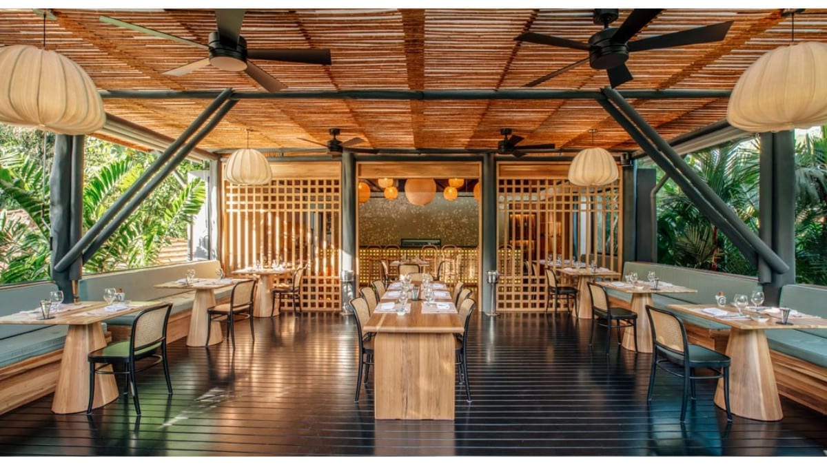 Restaurant im Nayara Tented Camp