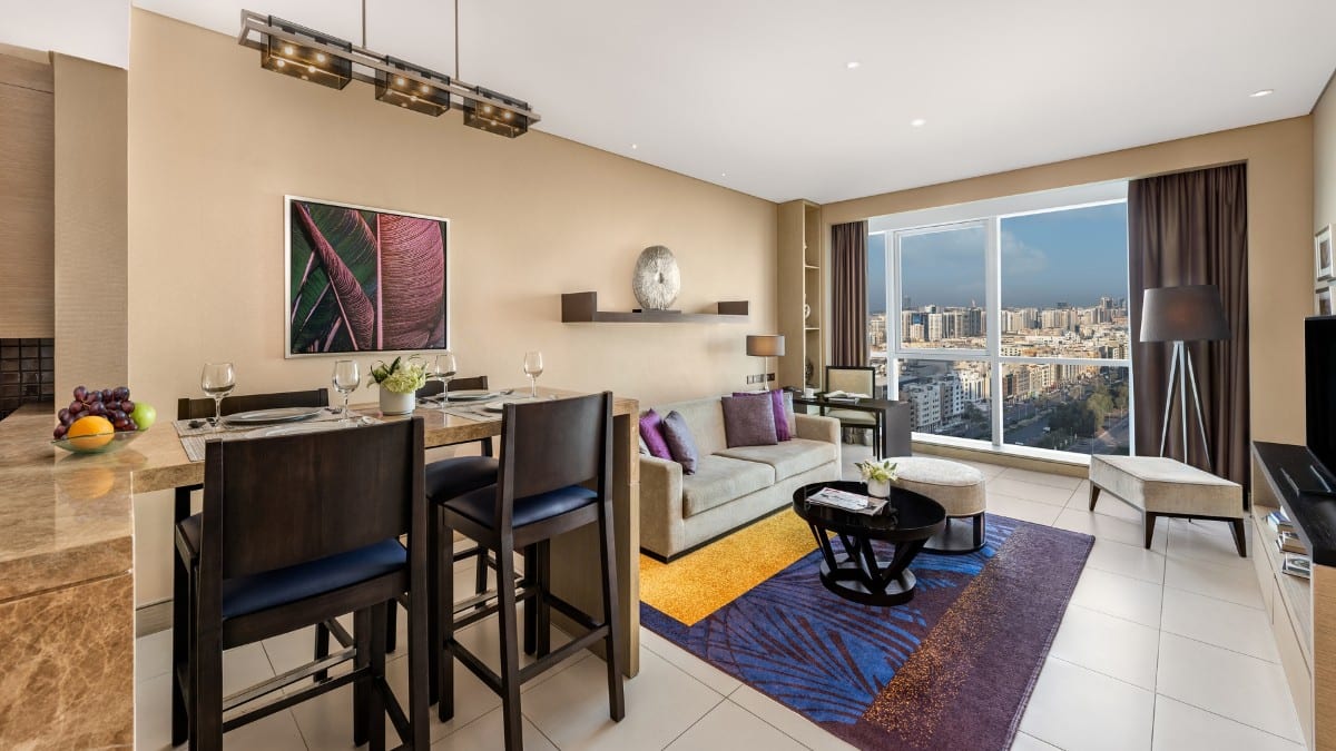 Zimmer im Dusit Thani Abu Dhabi