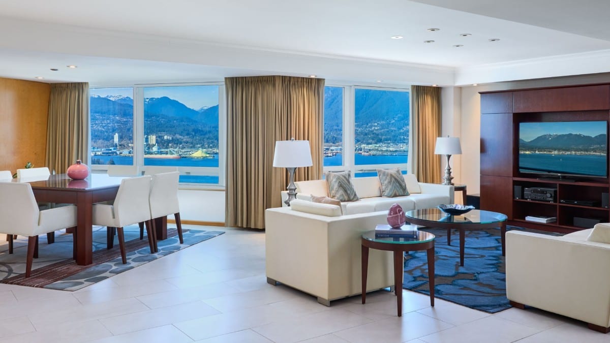 Room at Pan Pacific Vancouver