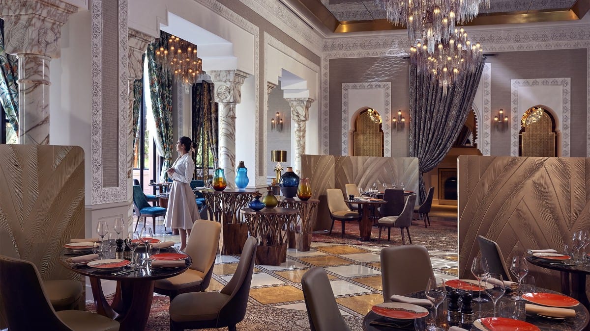 Restaurant im Royal Mansour Marrakech