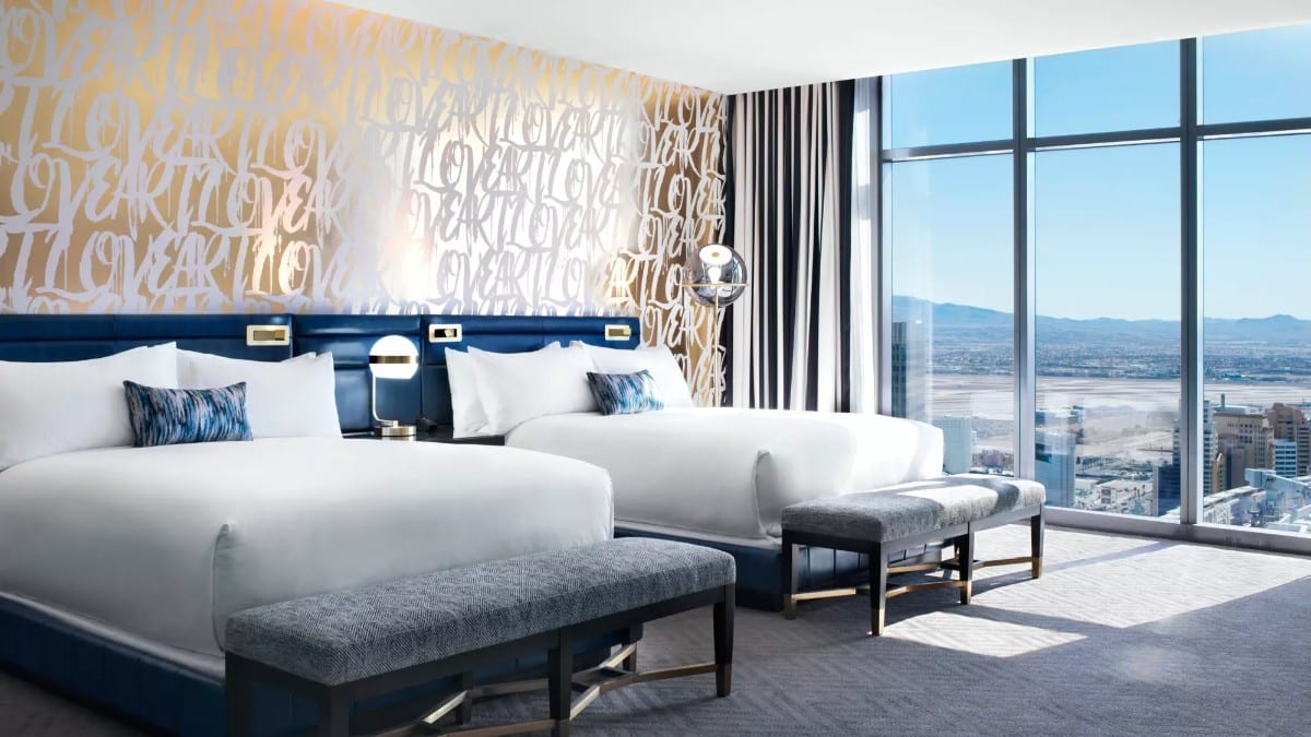 Schlafzimmer im The Cosmopolitan of Las Vegas