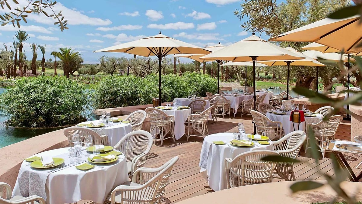 Restaurant im Fairmont Royal Palm Marrakech