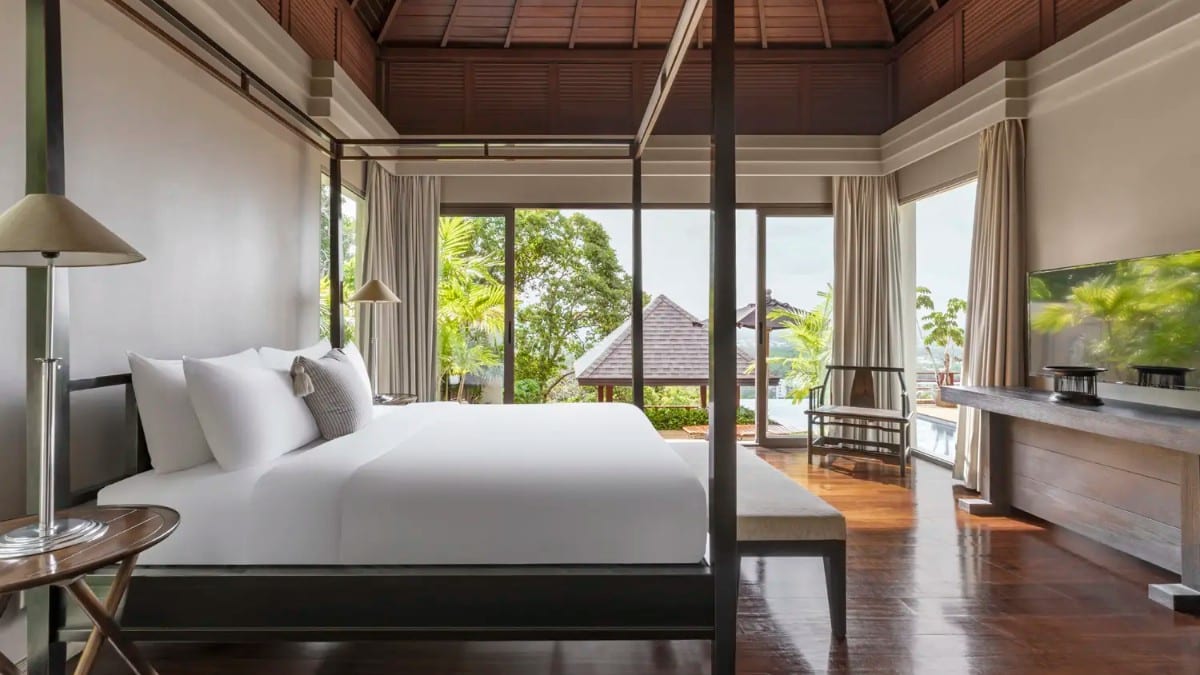 Schlafzimmer im The Pavilions Phuket