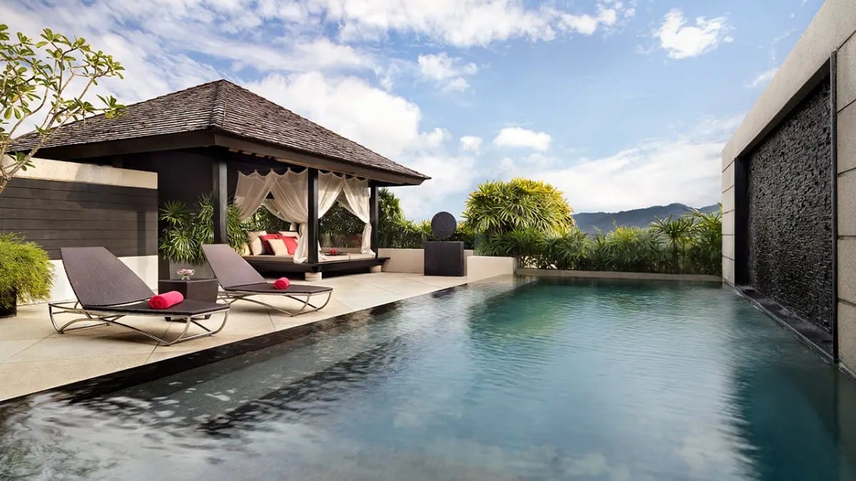 Pool im The Pavilions Phuket