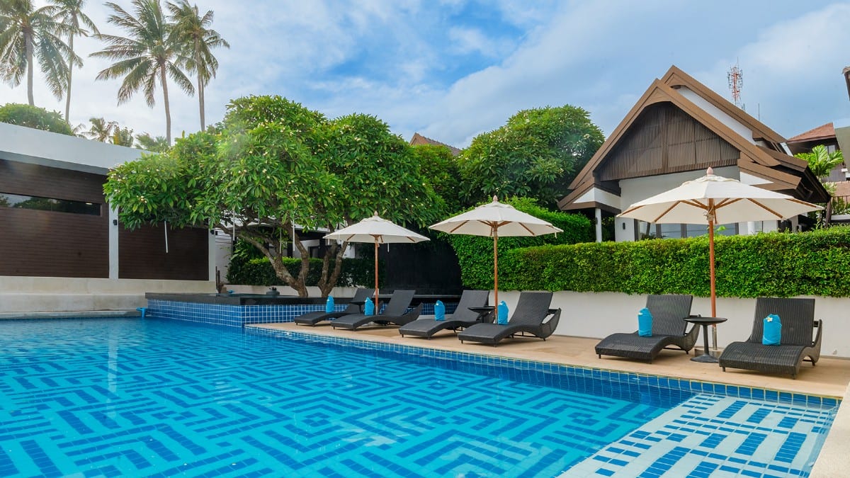 Pool im The Sea Koh Samui Resort and Residences by Tolani