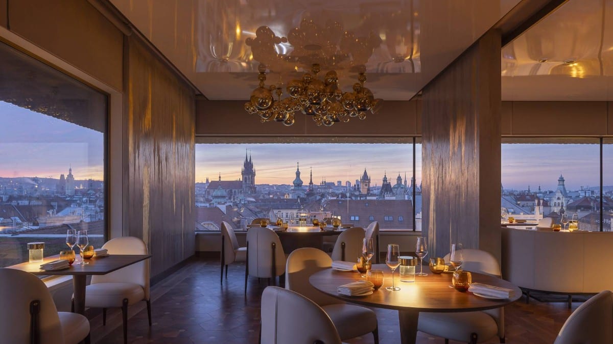 Restaurant im Fairmont Golden Prague