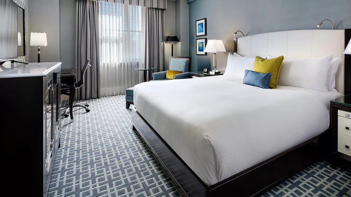 Bedroom at Fairmont Royal York Hotel