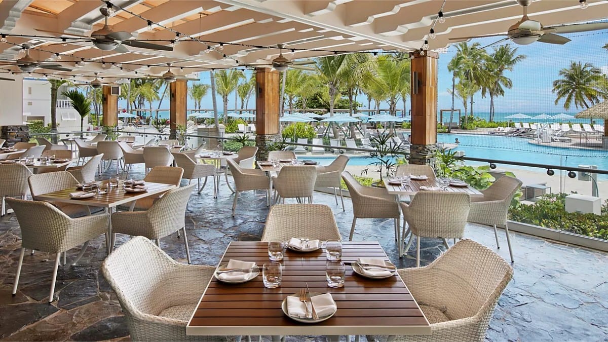 Restaurant im Fairmont El San Juan Hotel