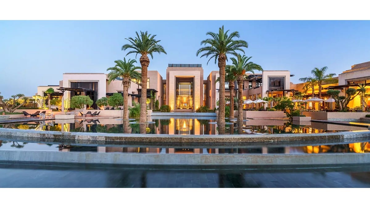 Aussichtsbereiche im Fairmont Royal Palm Marrakech