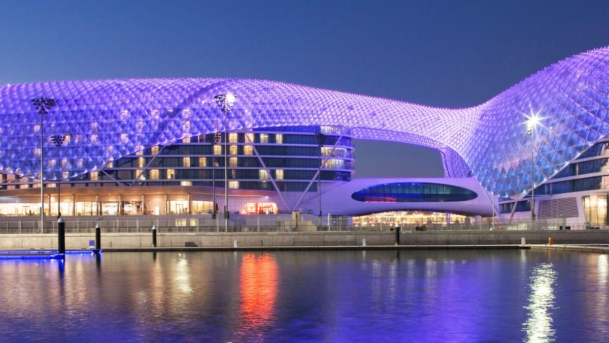 Aussichtsbereiche im W Abu Dhabi - Yas Island