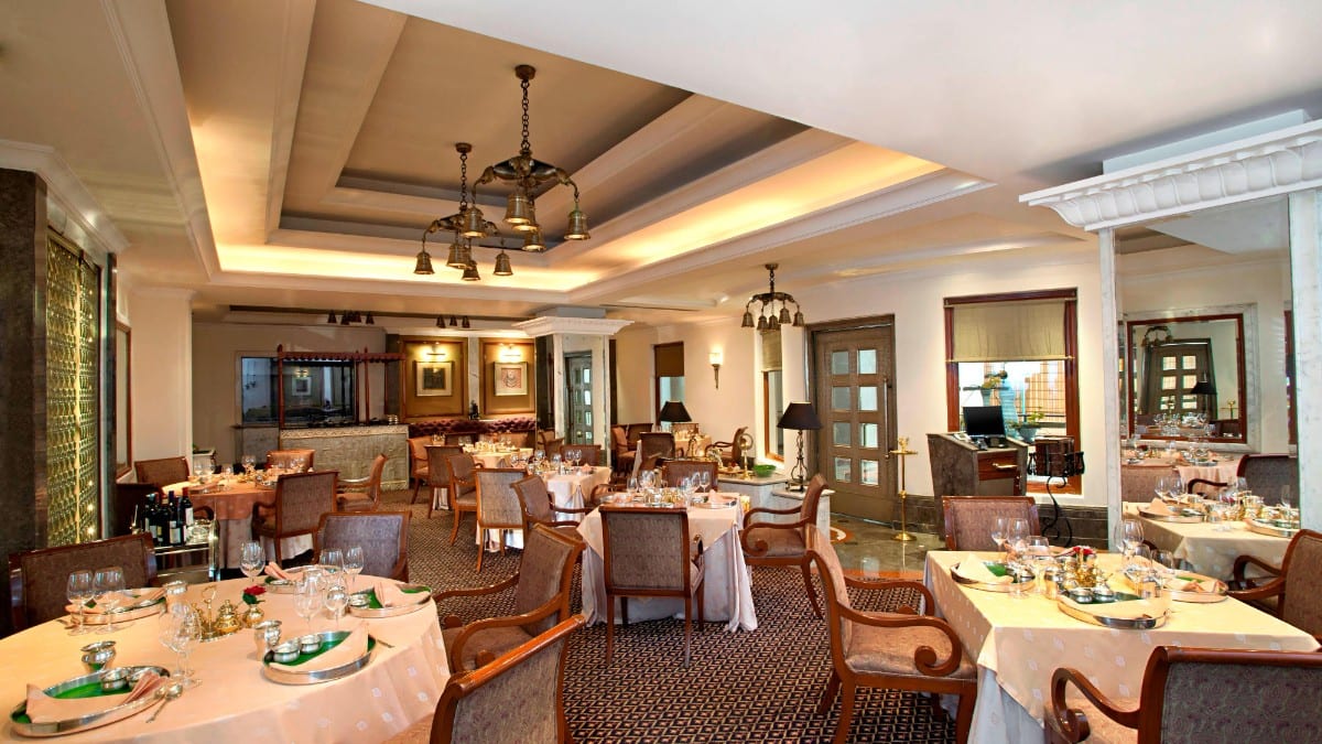 Restaurant im Sheraton New Delhi Hotel