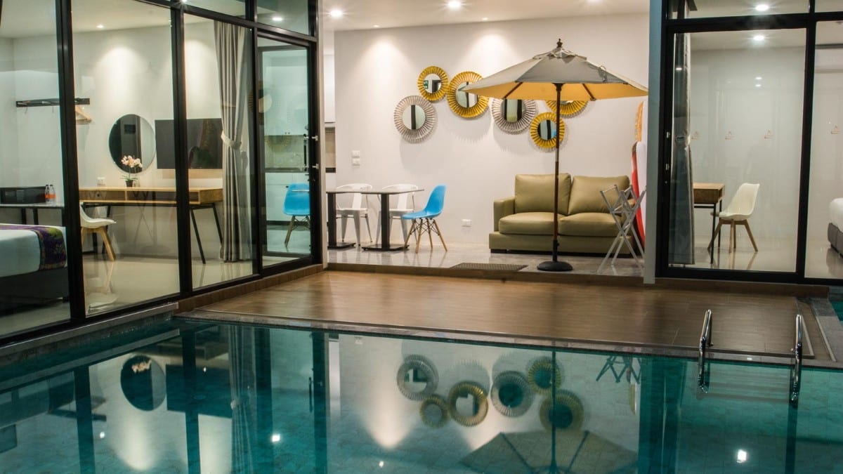 Zimmer in der Good Night Pool Villa Phuket