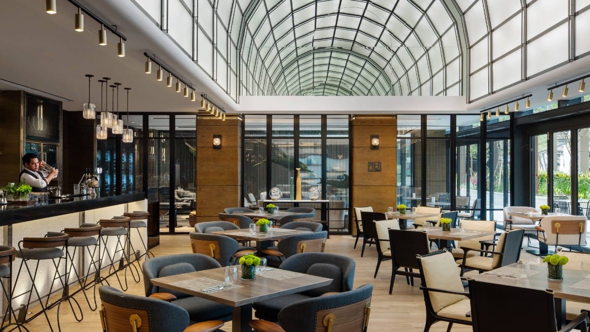 Restaurant im Hong Kong Ocean Park Marriott Hotel