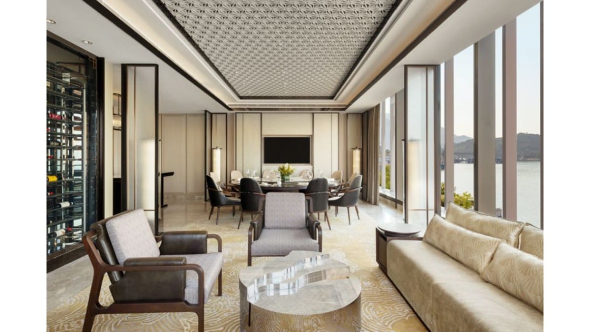 Konferenzraum im Sheraton Hong Kong Tung Chung Hotel