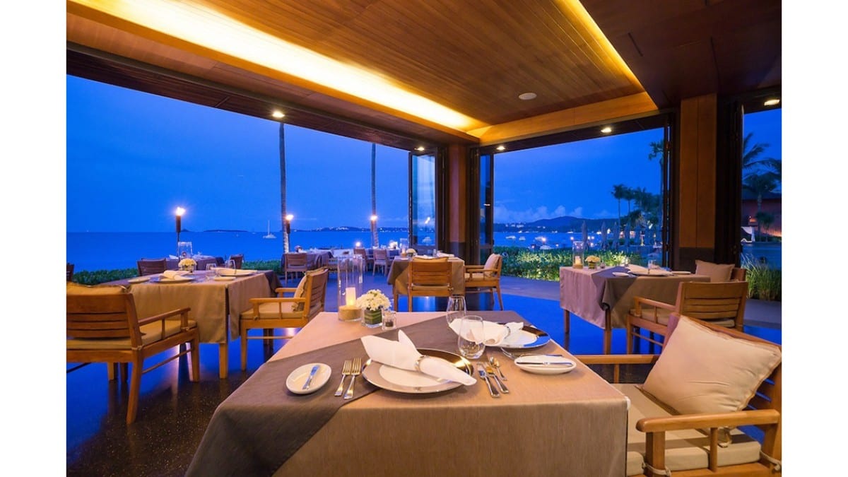 Restaurant im Hansar Samui Resort & Spa