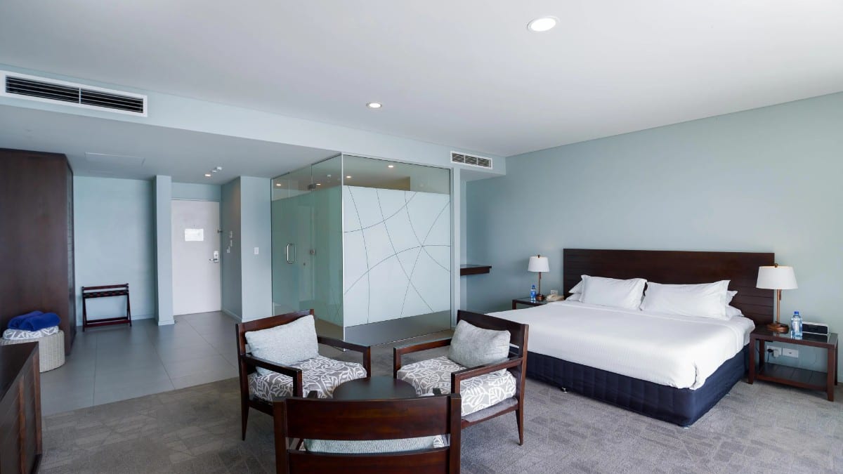 Schlafzimmer im Grand Pacific Hotel