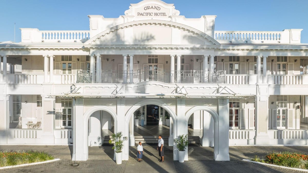 Aussichtsbereiche im Grand Pacific Hotel