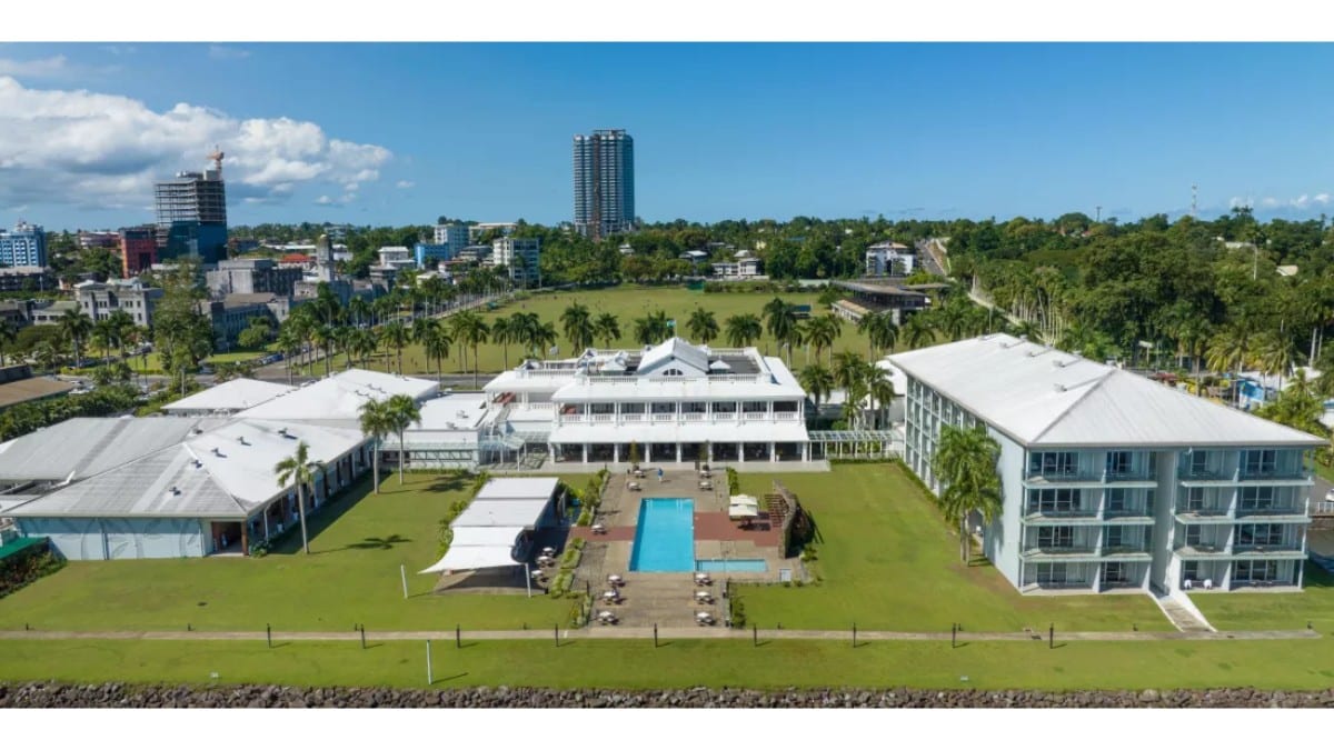 Aussichtsbereiche im Grand Pacific Hotel