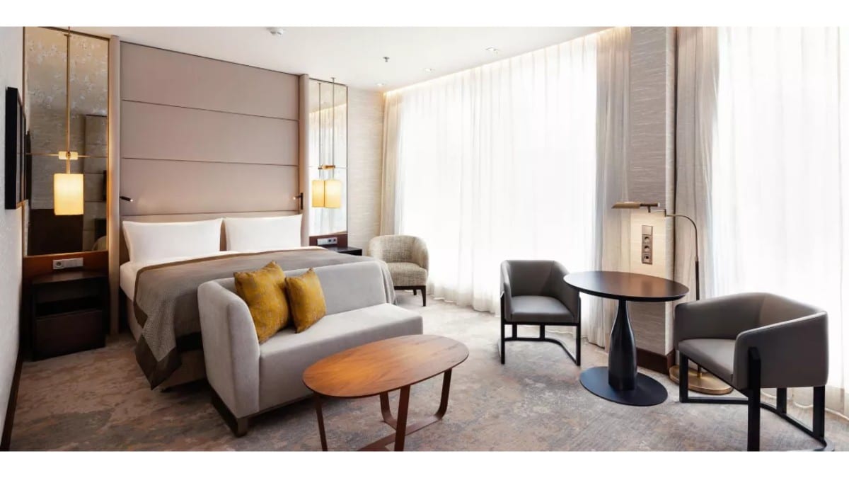 Schlafzimmer im InterContinental Berlin